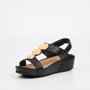 Butterfly Feet Delia 15 Wedge - Black footwear Butterfly Feet