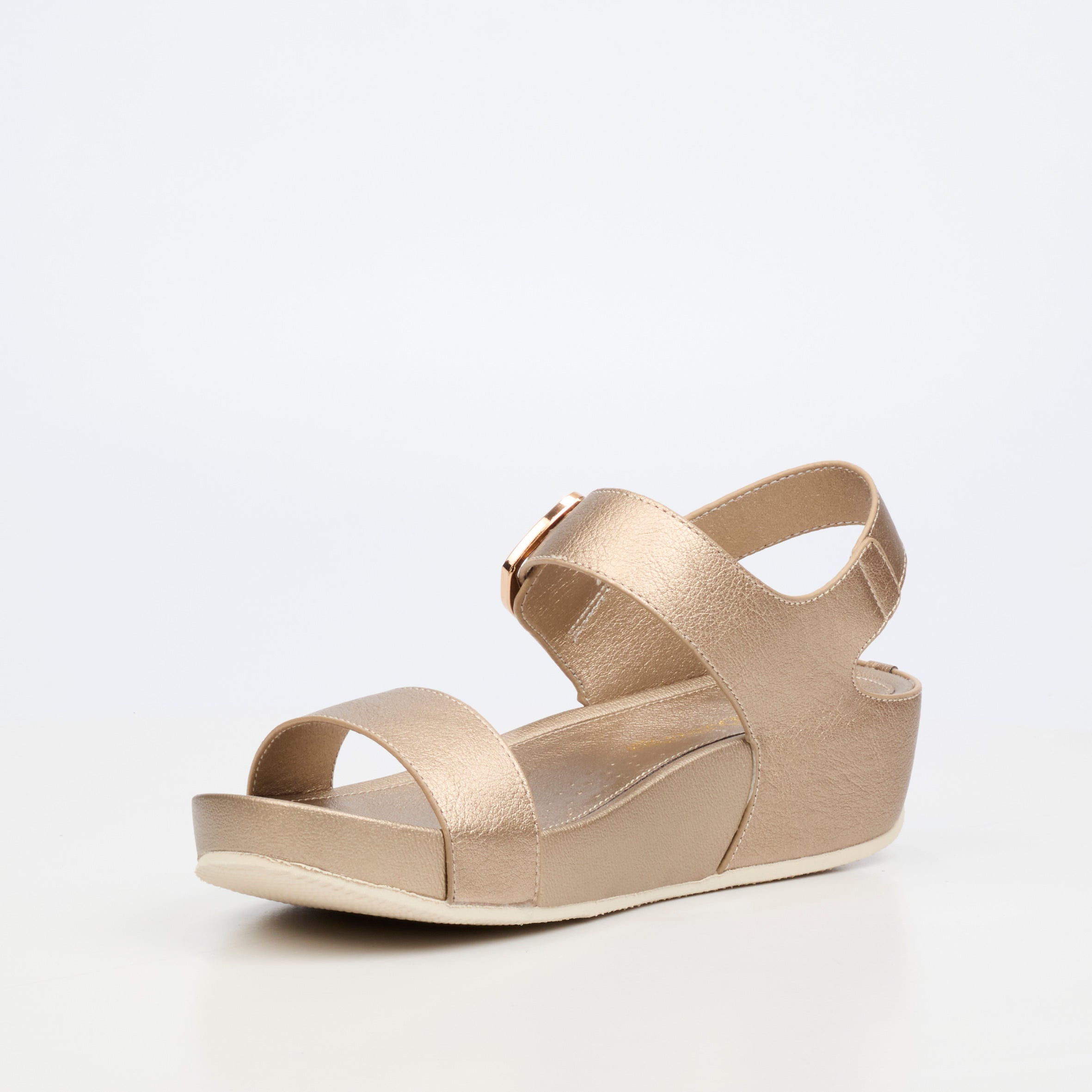 Butterfly Feet Delia 16 Wedge - Champagne footwear Butterfly Feet