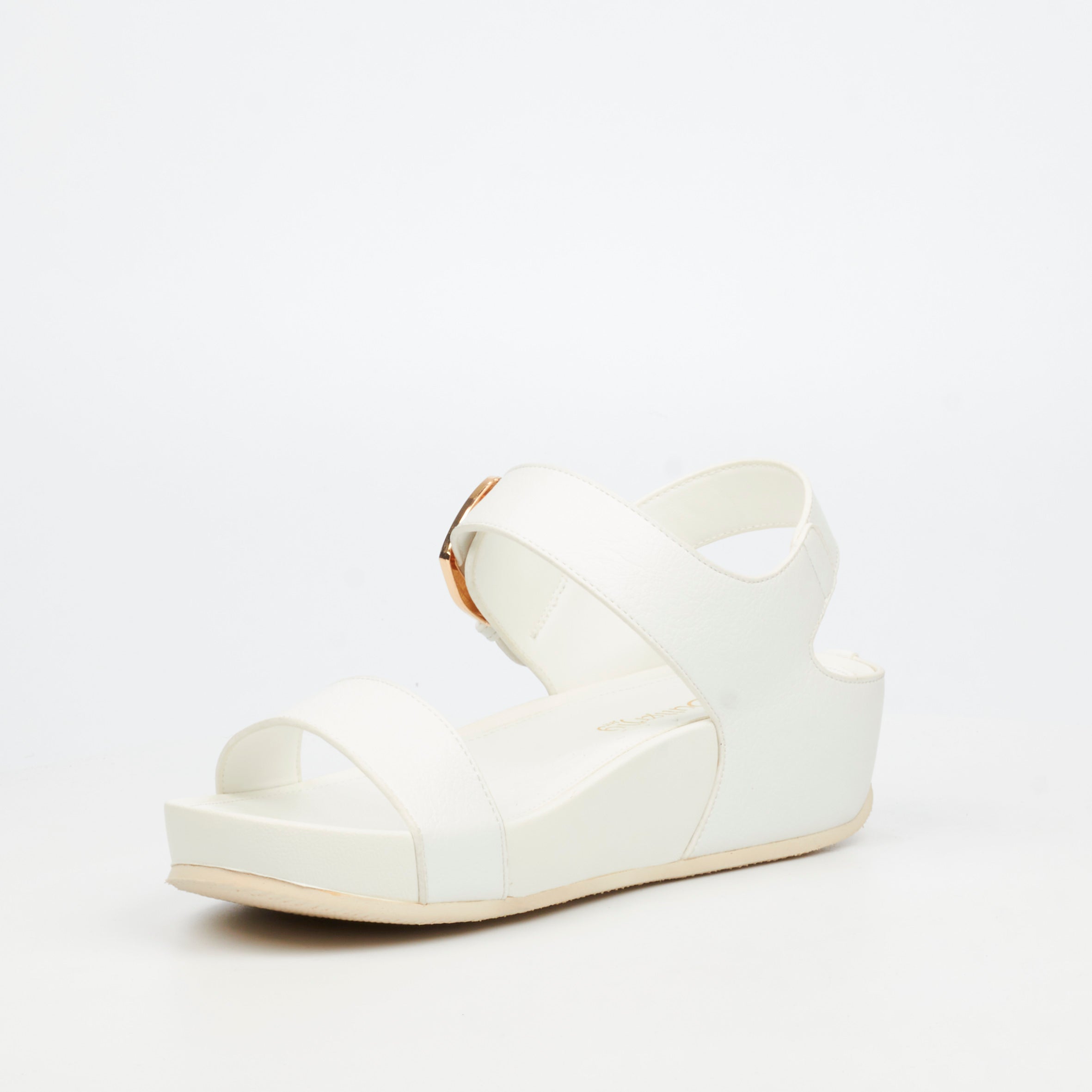 Butterfly Feet Delia 16 Wedge - White