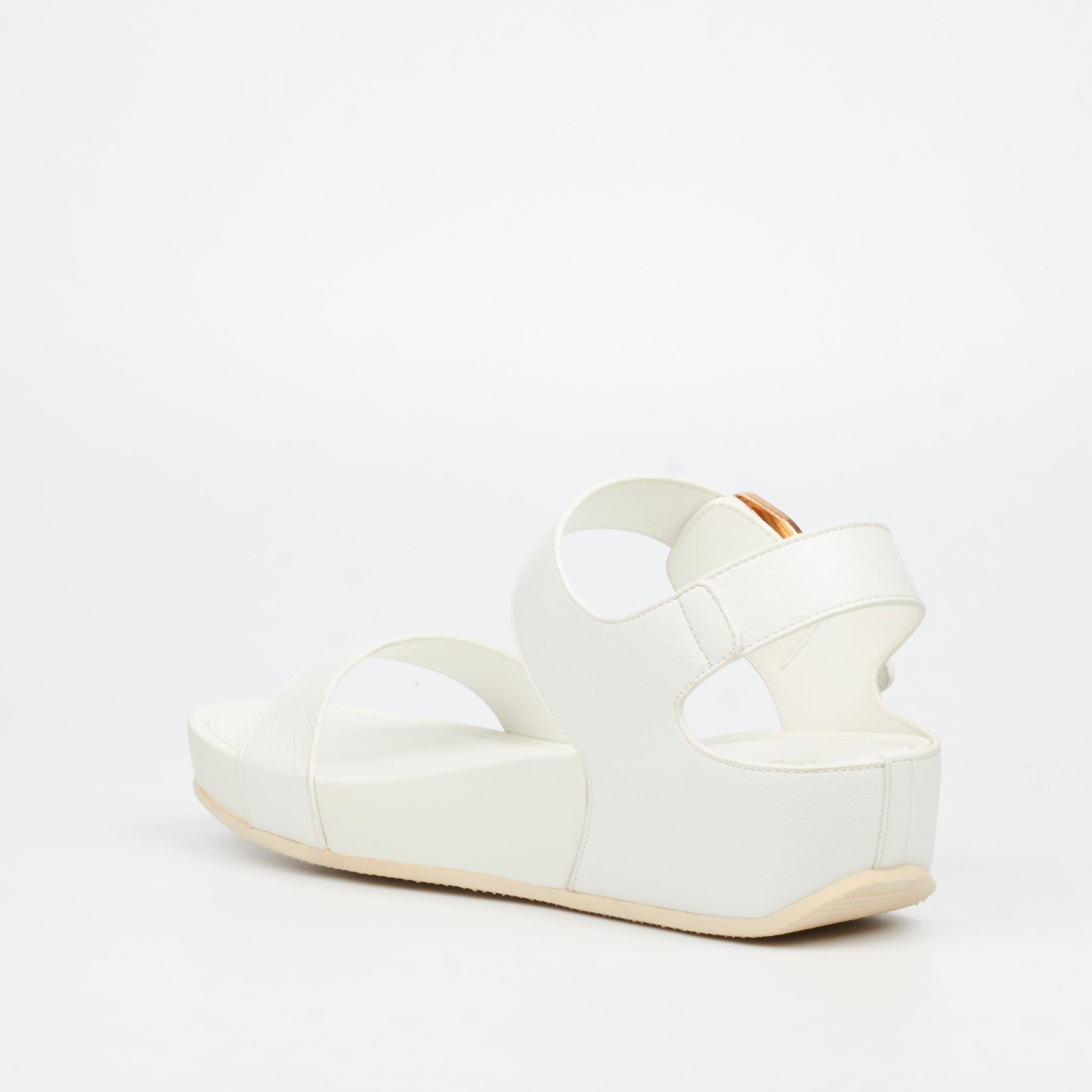 Butterfly Feet Delia 16 Wedge - White