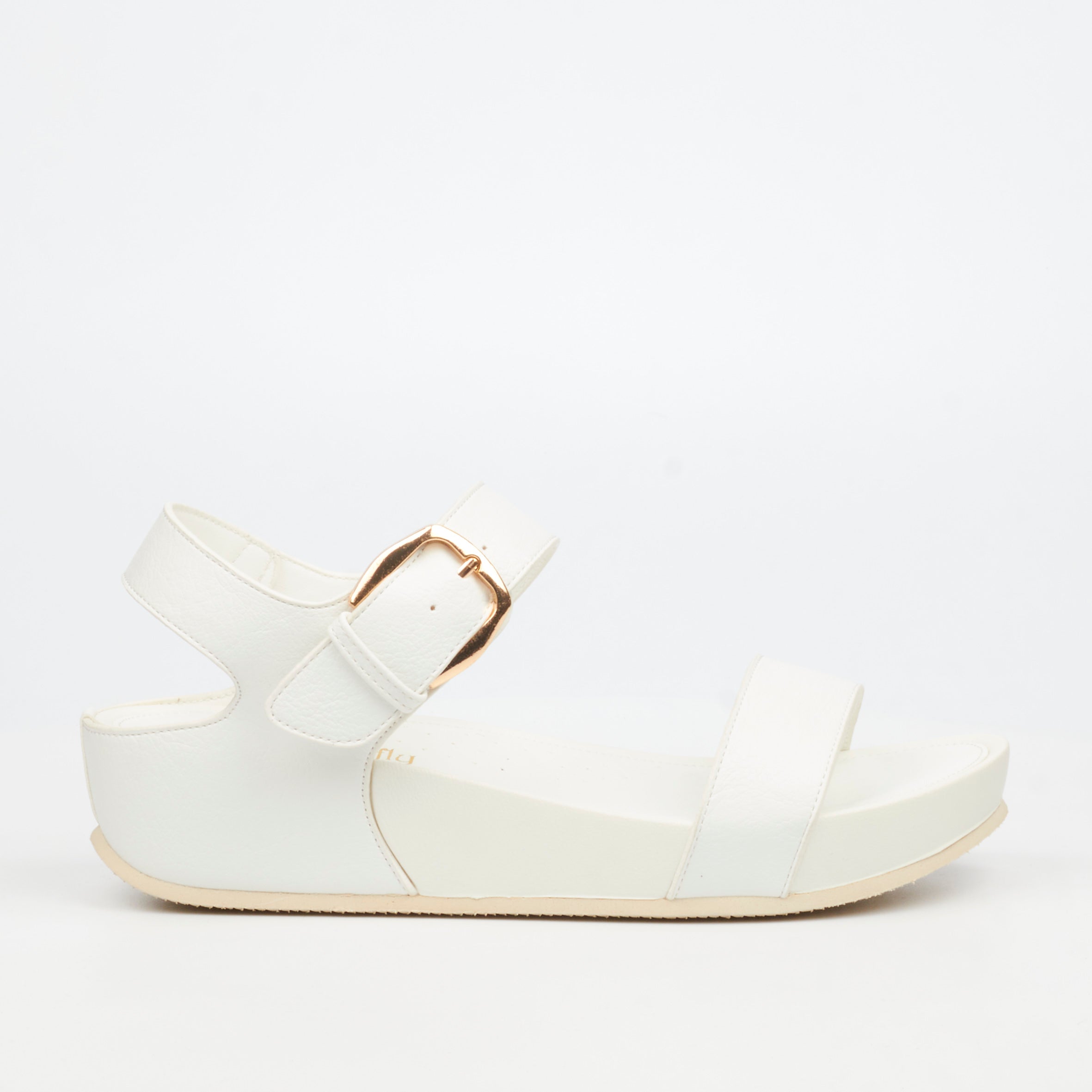 Butterfly Feet Delia 16 Wedge - White