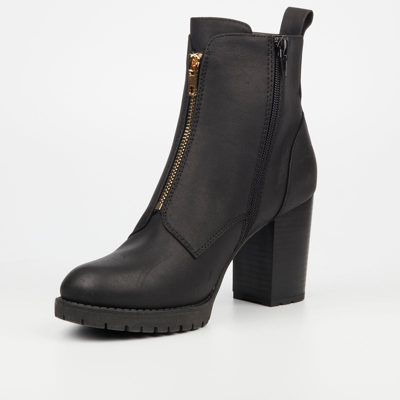 MIss Black Delta 4 Ankle Boot - Black footwear Miss Black   