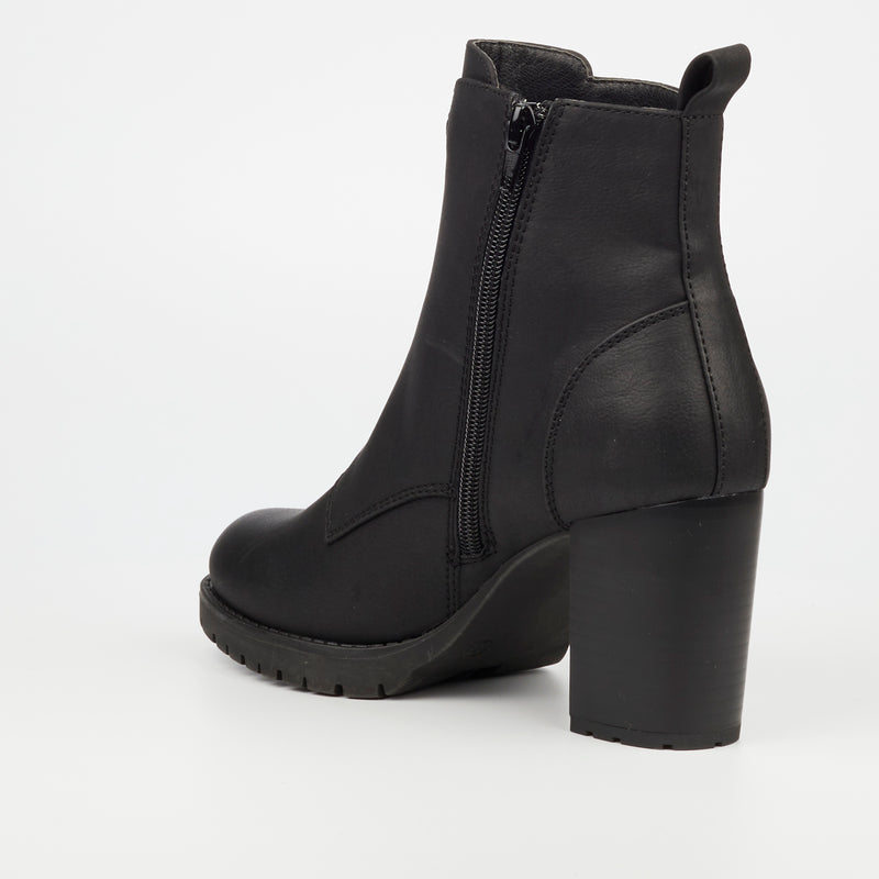 MIss Black Delta 4 Ankle Boot - Black footwear Miss Black   