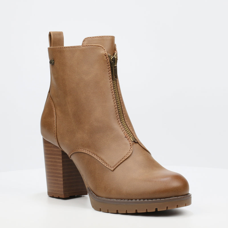 Miss Black Delta 4 Ankle Boot - Taupe footwear Miss Black   