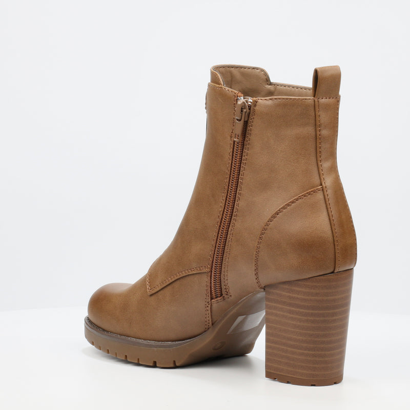 Miss Black Delta 4 Ankle Boot - Taupe footwear Miss Black   