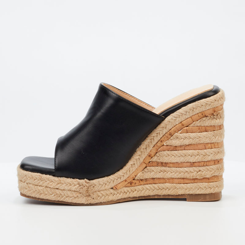 Miss Black Demi 2 Wedge - Black footwear Miss Black   