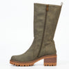 Butterfly Feet Detroit 1 High Boots - Olive footwear Butterfly Feet