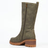 Butterfly Feet Detroit 1 High Boots - Olive footwear Butterfly Feet