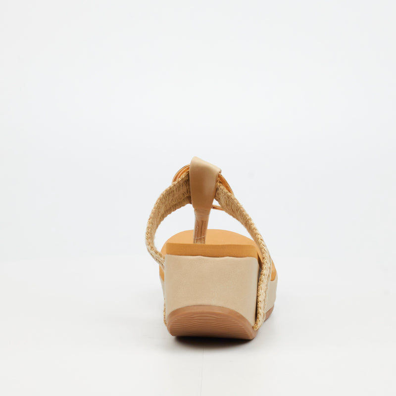 Butterfly Feet Dido 4 Wedge - Beige