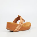 Butterfly Feet Dido 4 Wedge - Tan footwear Butterfly Feet