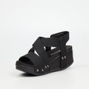 Butterfly Feet Dido 5 Wedge - Black footwear Butterfly Feet