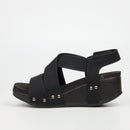 Butterfly Feet Dido 5 Wedge - Black footwear Butterfly Feet