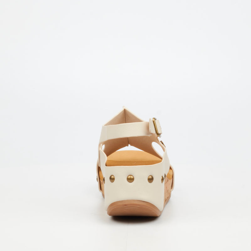 Butterfly Feet Dido 6 Wedge - Beige