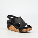 Butterfly Feet Dido 6 Wedge - Black footwear Butterfly Feet
