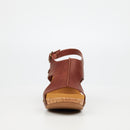 Butterfly Feet Dido 6 Wedge - Chocolate footwear Butterfly Feet