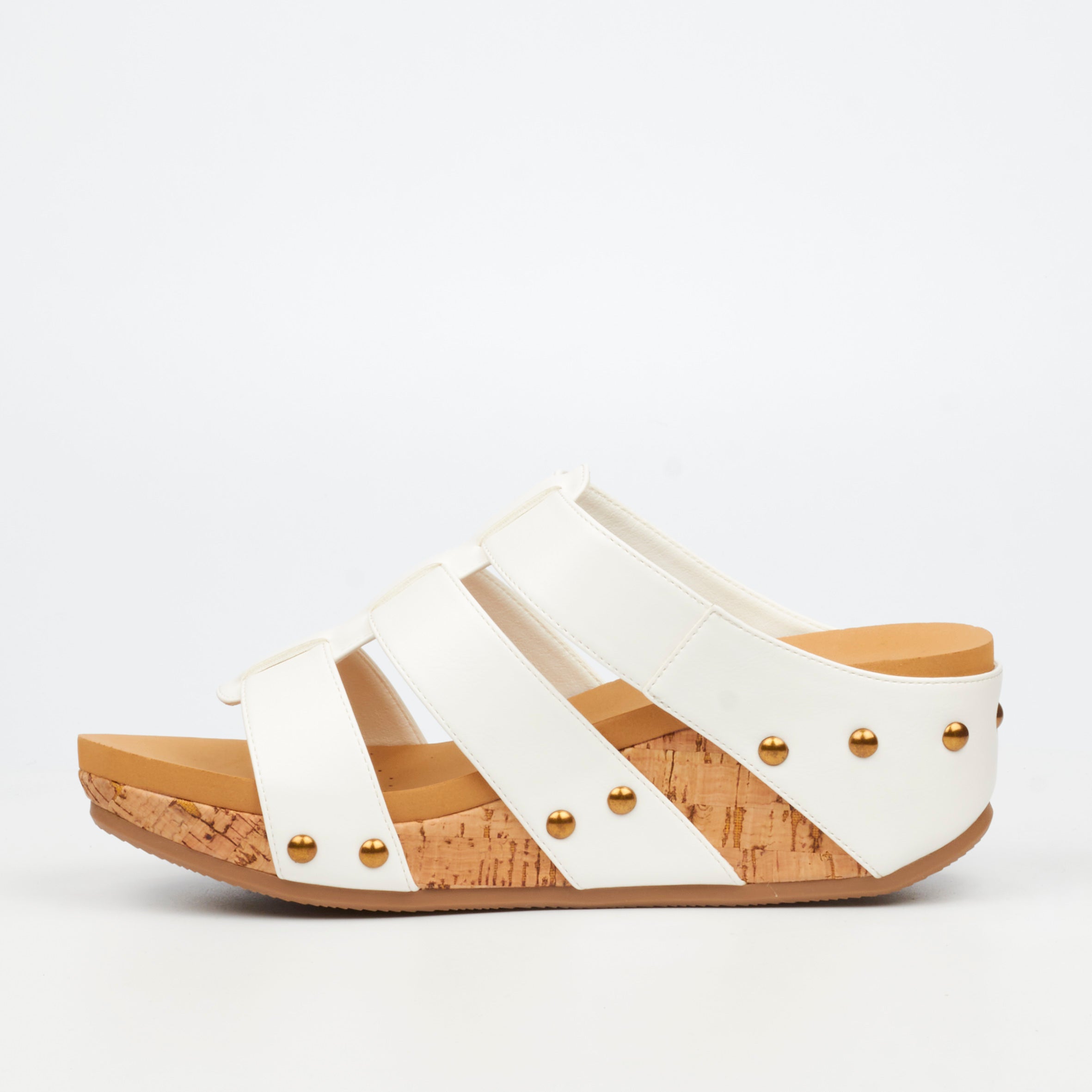 Butterfly Feet Dido 7 Wedge - White footwear Butterfly Feet