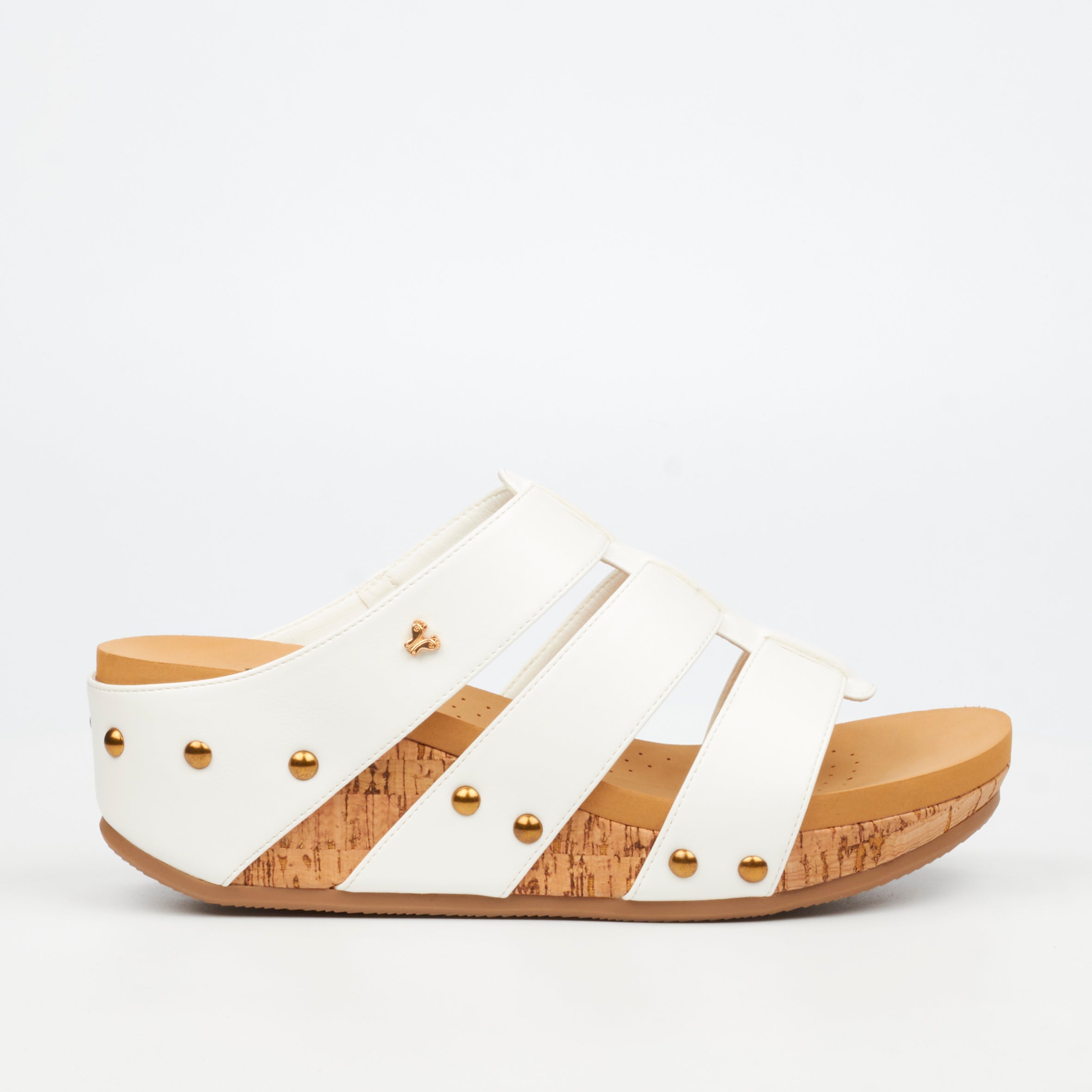 Butterfly Feet Dido 7 Wedge - White footwear Butterfly Feet