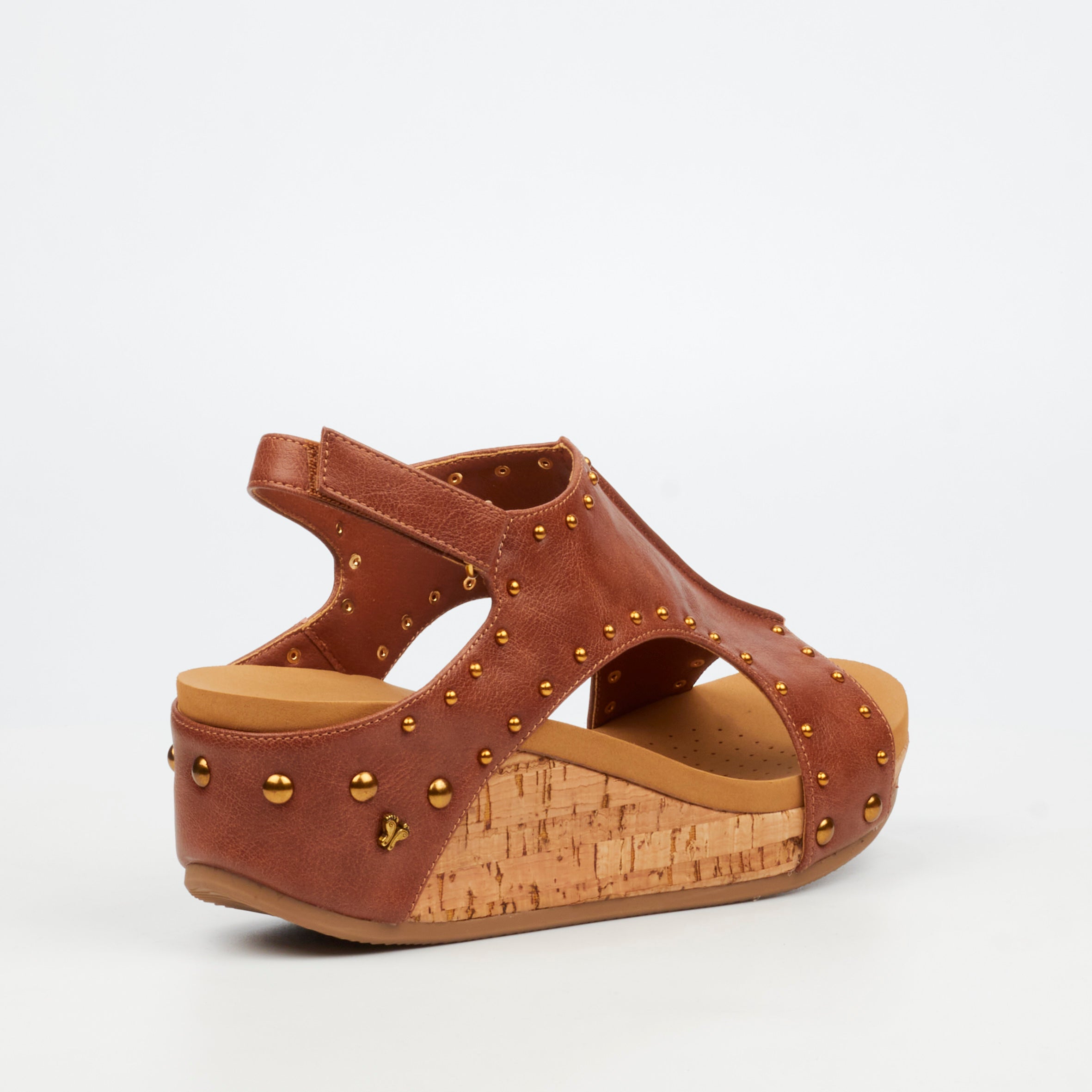 Butterfly Feet Dido 8 Wedge - Tan footwear Butterfly Feet