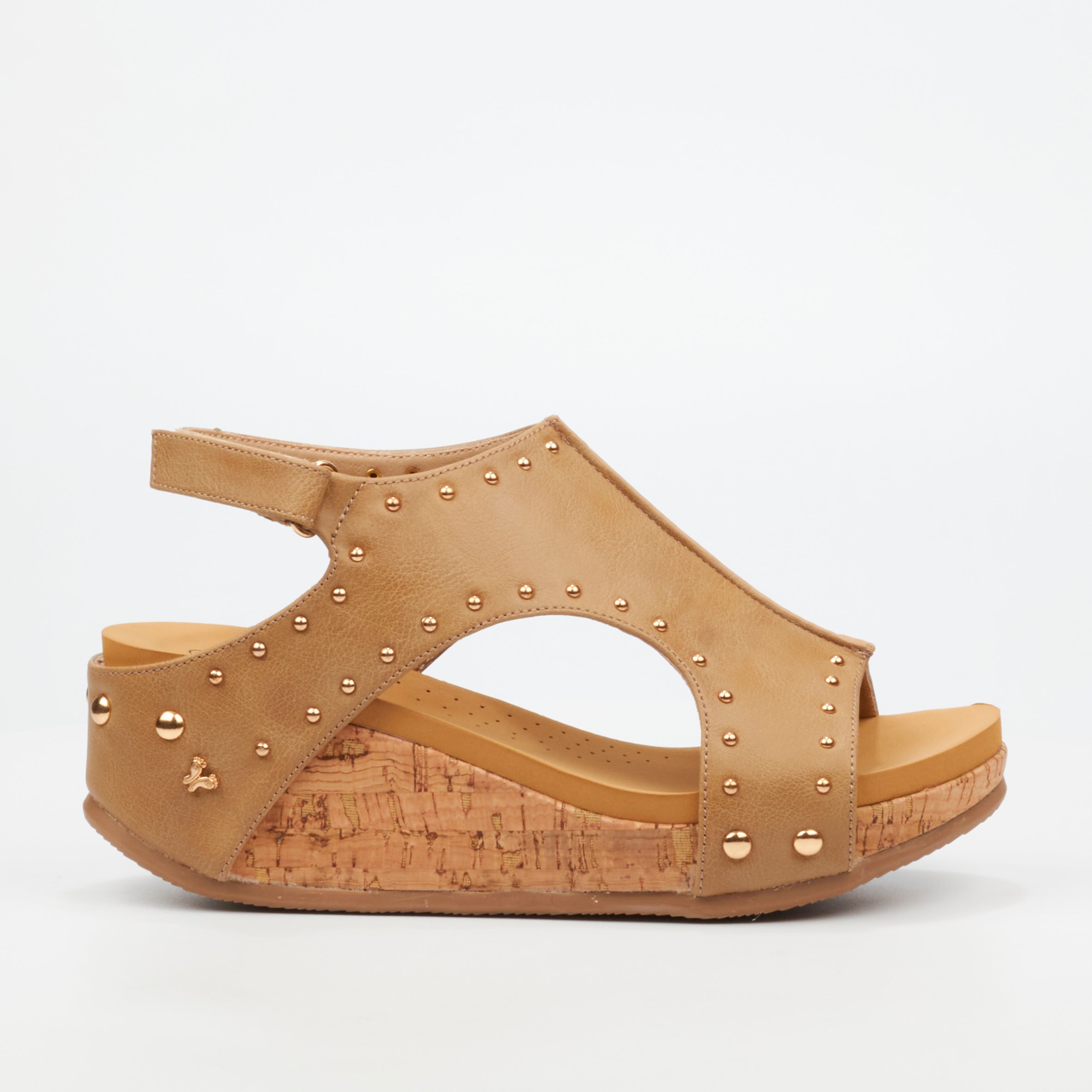 Butterfly Feet Dido 8 Wedge - Taupe footwear Butterfly Feet