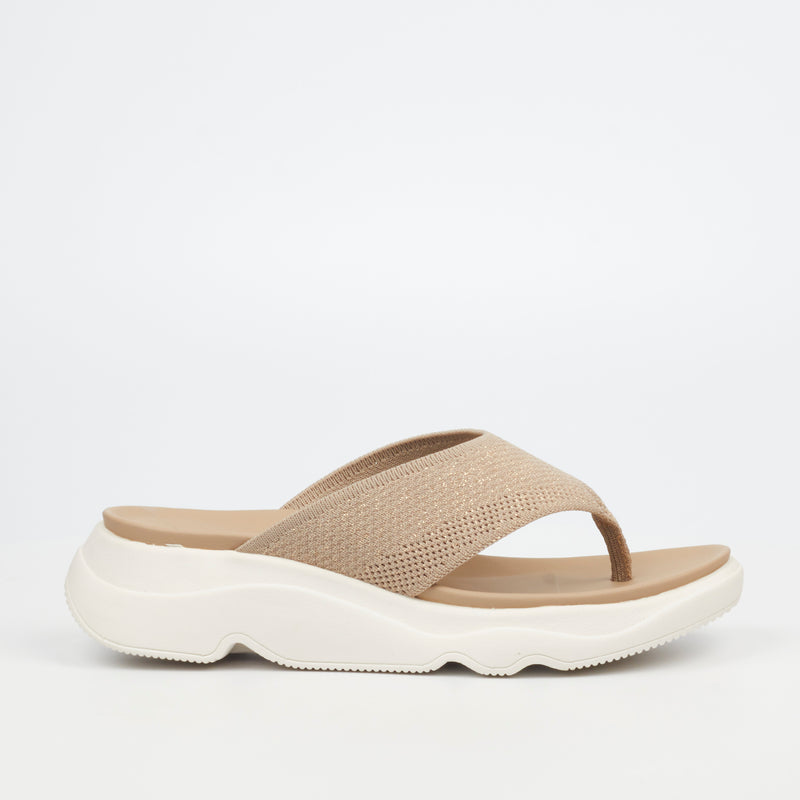 Heart & Sole Diella 1 Sandal - Beige footwear Heart & Sole