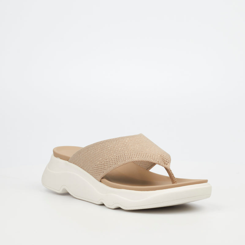 Heart & Sole Diella 1 Sandal - Beige footwear Heart & Sole