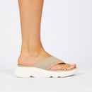 Heart & Sole Diella 1 Sandal - Beige footwear Heart & Sole