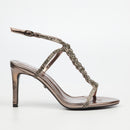 Butterfly Feet Dione 1 High Heel - Pewter footwear Butterfly Feet