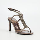 Butterfly Feet Dione 1 High Heel - Pewter footwear Butterfly Feet