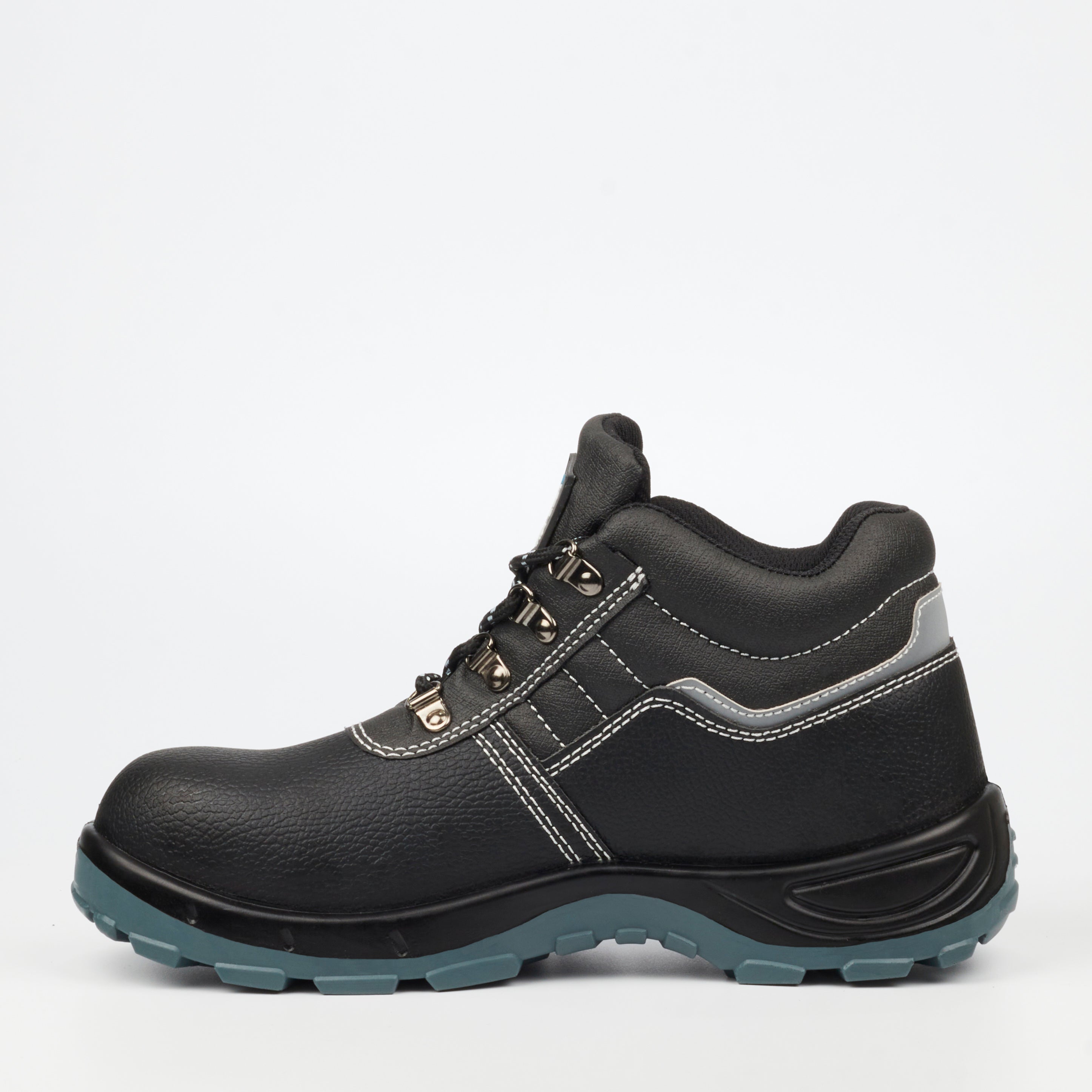 Grittgear Dolomite S1 Genuine Leather Safety Boot - Black safety Grittgear