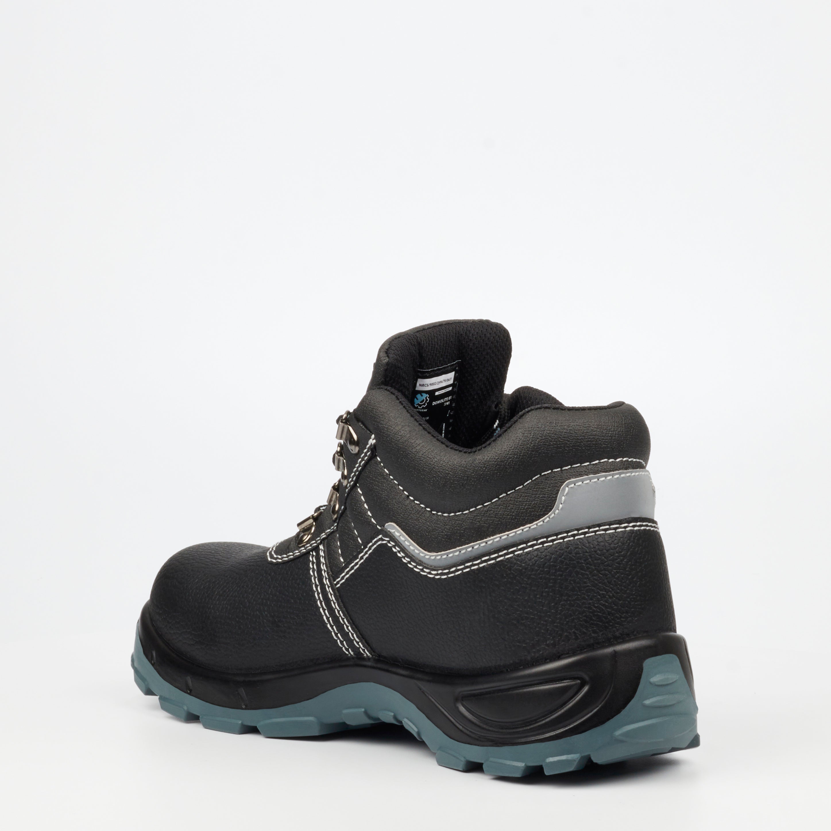 Grittgear Dolomite S1 Genuine Leather Safety Boot - Black safety Grittgear