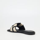 Butterfly Feet Dorey 1 Sandal - Black footwear Butterfly Feet