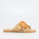 Butterfly Feet Dorey 3 Sandal - Beige footwear Butterfly Feet