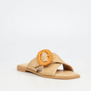 Butterfly Feet Dorey 3 Sandal - Beige footwear Butterfly Feet