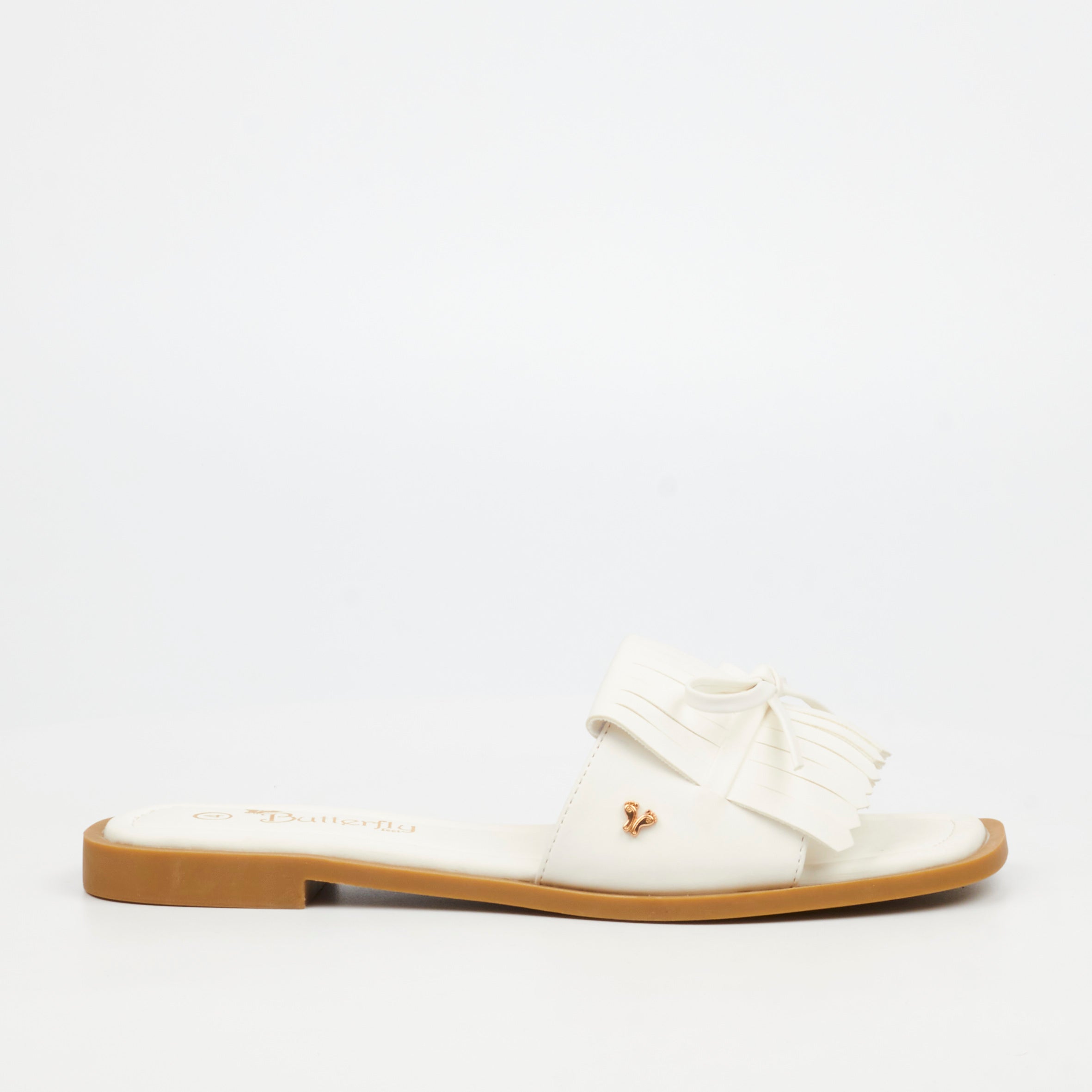 Butterfly Feet Dorey 8 Sandal - White