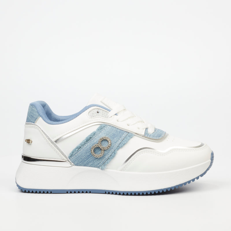 Miss Black Dorset 1 Sneaker - Blue footwear Miss Black   