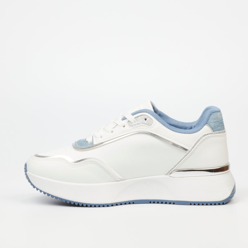 Miss Black Dorset 1 Sneaker - Blue footwear Miss Black   