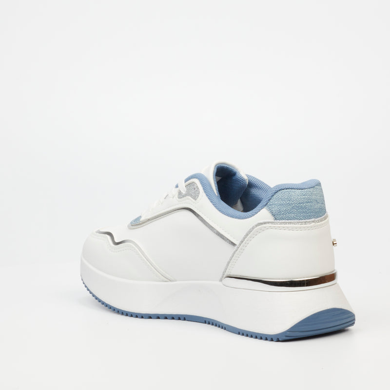 Miss Black Dorset 1 Sneaker - Blue footwear Miss Black   