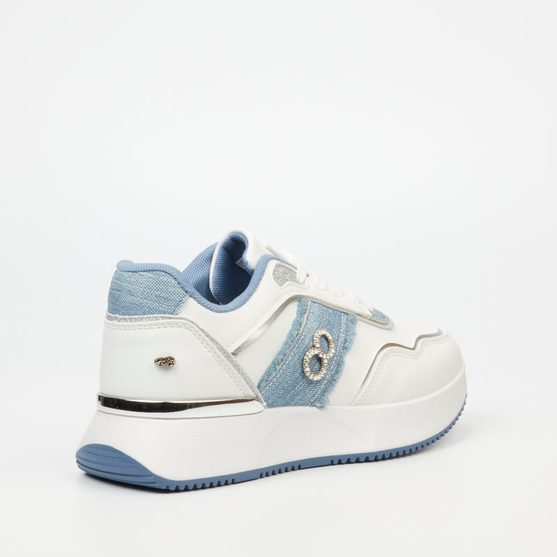 Miss Black Dorset 1 Sneaker - Blue footwear Miss Black   