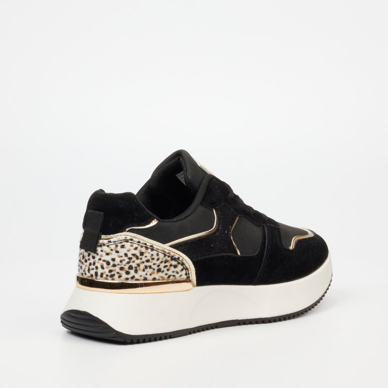 Miss Black Dorset 2 Sneaker - Black footwear Miss Black   