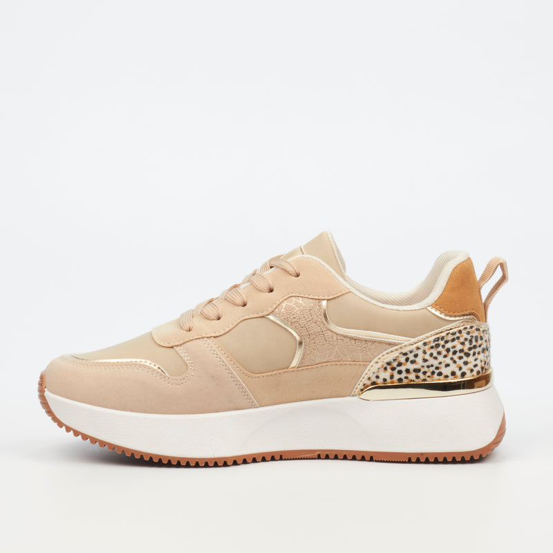 Miss Black Dorset 2 Sneaker - Nude footwear Miss Black   