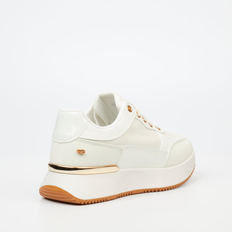 Miss Black Dorset 3 Sneaker - White footwear Miss Black   