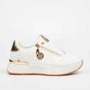 Miss Black Dorset 7 Sneaker - White footwear Miss Black