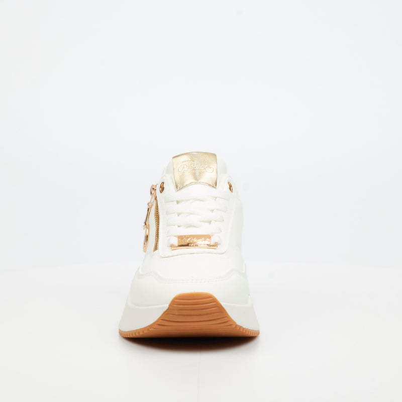 Miss Black Dorset 7 Sneaker - White footwear Miss Black