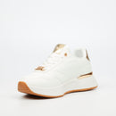 Miss Black Dorset 7 Sneaker - White footwear Miss Black