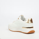 Miss Black Dorset 7 Sneaker - White footwear Miss Black