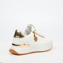 Miss Black Dorset 7 Sneaker - White footwear Miss Black