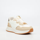 Miss Black Dorset 8 Sneaker - Nude footwear Miss Black
