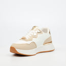 Miss Black Dorset 8 Sneaker - Nude footwear Miss Black