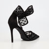 Miss Black Dott 1 Court - Black footwear Miss Black