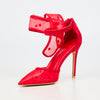 Miss Black Dott 1 Court - Red footwear Miss Black